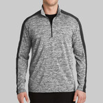 PosiCharge ® Electric Heather Colorblock 1/4 Zip Pullover