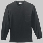 Tall Long Sleeve Essential Pocket Tee