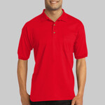 DryBlend ® 6 Ounce Jersey Knit Sport Shirt with Pocket