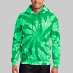 Tie Dye Pullover Hooded Sweatshirt