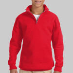 Youth NuBlend ® 1/4 Zip Cadet Collar Sweatshirt