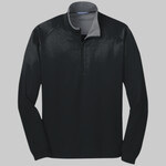 Vertical Texture 1/4 Zip Pullover