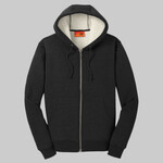 Heavyweight Sherpa Lined Hooded Fleece Jacket