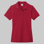 Ladies Combed Ring Spun Pique Polo