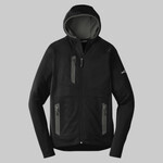 Sport Hooded Full Zip Fleece Jacket