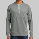 Sueded Cotton Blend 1/4 Zip Pullover